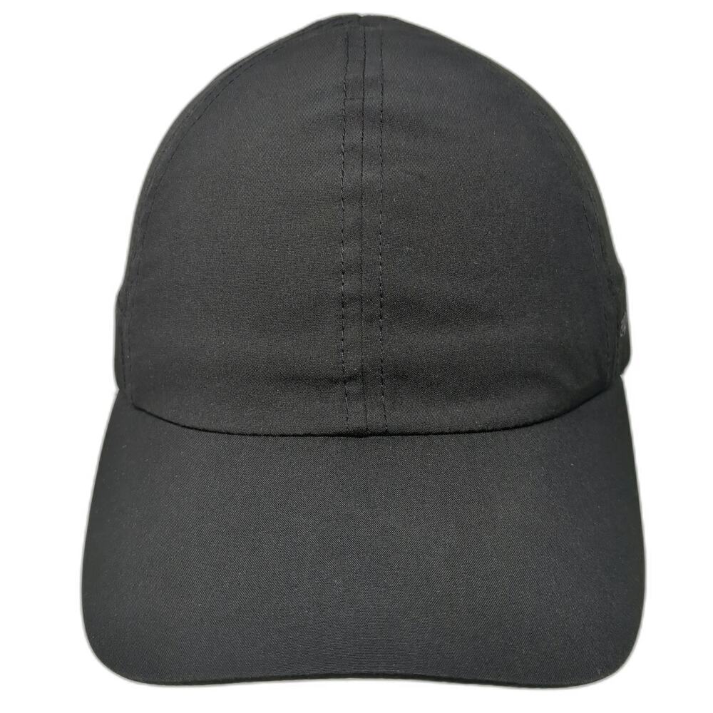 apana Baseball Cap Black One Size Mesh Panels Strapback Hat Lightweight Active